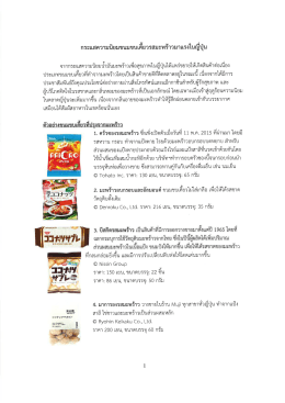 กระแสความนิยมขนมขบเคียวรสมะพร้าวมาเเรงในญิ