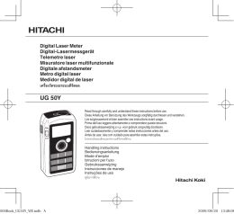 UG 50Y - Hitachi Koki