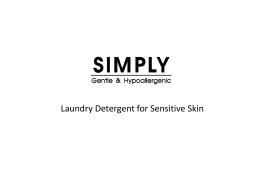 Simply Laundry Detergent for