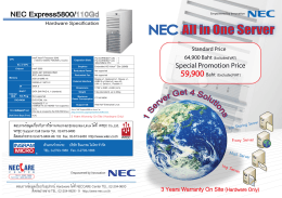 NEC All in One Server