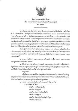 กรอบมาตรฐานคุณวุฒิระดับอุดมศึกษาแห่งชาติ พ.ศ.2552