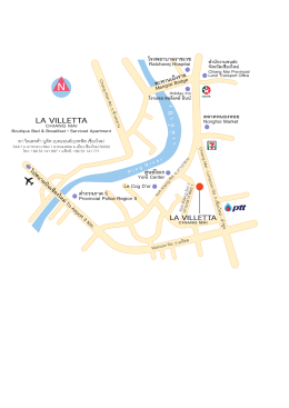 La Villetta Map - lavilletta