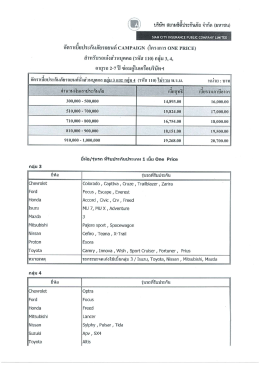 เก๋งส่วนบุคคล (รหัส110)