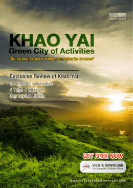 EBook ISSUE03 KHAO YAI VERTHAI_Creat