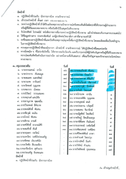 . ปฏบตทบาทรวมกบ บกการภารโรง ยามรกษาการณ