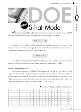 S-hat Model