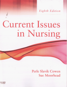 Page 1 Eighth Edition Perle Slavik Cowen Sue Moorhead MOSBY
