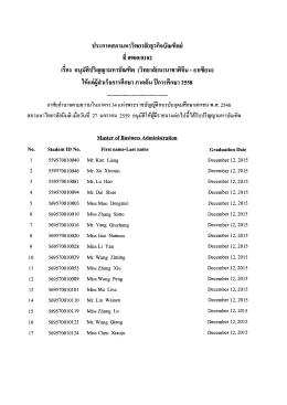 ประกาศ ณ วันที่ 1 กุมภาพันธ์ 2559