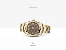 นาฬิกา Rolex Day-Date 36 รุ่น: ทองคำเหลือบเหลือง 18 ct