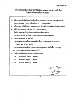 ตารางแสดงวงลินงบประมาณฉ่ำคัรำจัดสรรและราคาà