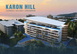 Sales Kit KH-2.indd - Phuket Karon Hill Condo Luxurious Living With