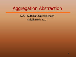 Aggregation Abstraction