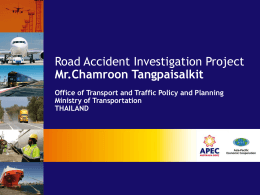 Road Accident Investigation Project