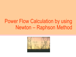 Newton - Raphson Method