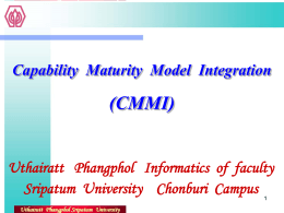 Capability Maturity Model Integration
