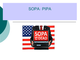 SOPA / PIPA คืออะไร