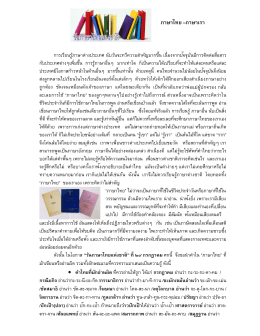 ภาษาไทย –ภาษาเรา