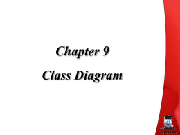 Chapter 9 Class Diagram