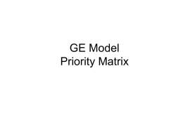 General Electric Model
