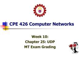 Chapter 26: TCP (Introduction)