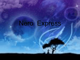 การดาวน์โหลดและติดตั้ง Nero Express