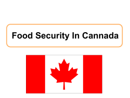 Canada`s Action Plan for Food Security (1998