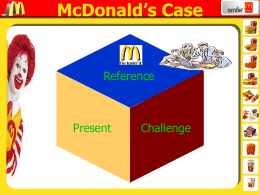 McDonald`s Case