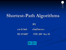 Shortest-Path Algorithms6
