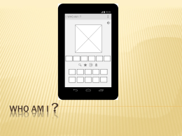 WHO AM I ?