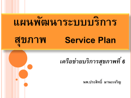 Service Plan 5