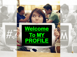 My Profile - มหาวิทยาลัยเกษตรศาสตร์