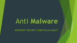 Anti Malware