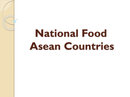 National Asean Food