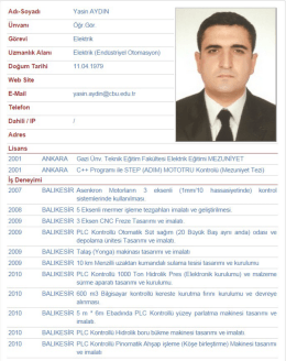 Yasin AYDIN