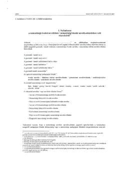 Nyilatkozat a nemzetis&eacute;gi nevel&eacute;sben/oktat&aacute;sban val&oacute; r&eacute;szv&eacute;telről