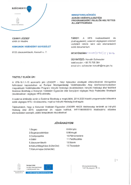 ITT - Kiskunok Vidékéért Egyesület