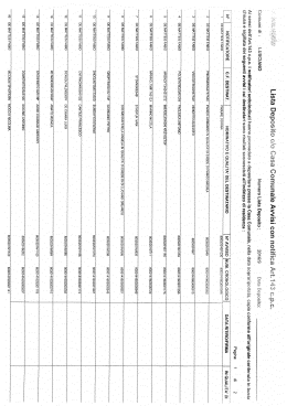 Page 1 Page 2 Lista Deposito clo casa comunale Avvisi con notifica