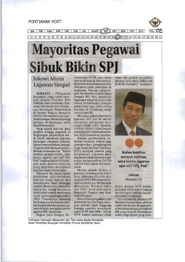 selengkapnya - BPK Perwakilan Provinsi Kalimantan Barat