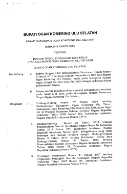 perbup-no-22-tahun-2015 - BPK RI Perwakilan Provinsi Sumatera