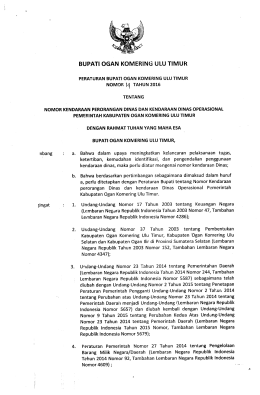 perbup-no-14-tahun-2016 - BPK RI Perwakilan Provinsi Sumatera