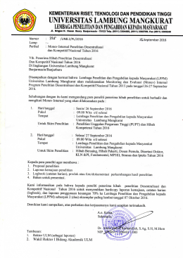 undangan-monev-internal - LPPM UNLAM