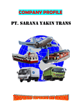 Company Profile - PT. SARANA YAKIN TRANS