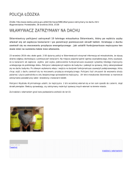 Generuj PDF - Policja Łódzka