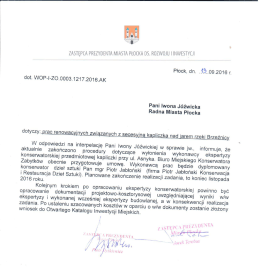 Odpowiedź do interpelacji