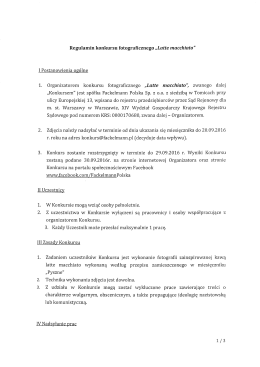 Regulamin - Fackelmann PL