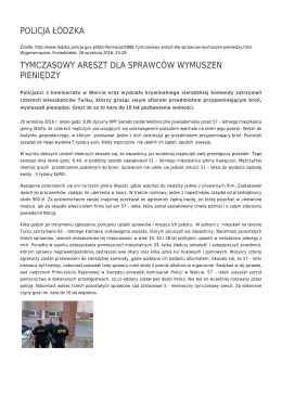 Generuj PDF - Policja Łódzka
