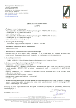 Inter Sano &ndash; Deklaracja_06_12