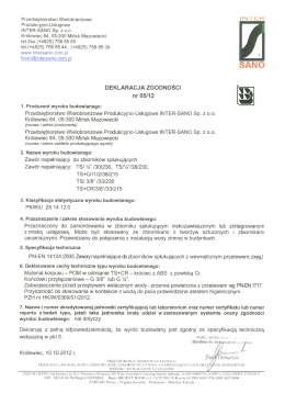 Inter Sano &ndash; Deklaracja_05_12