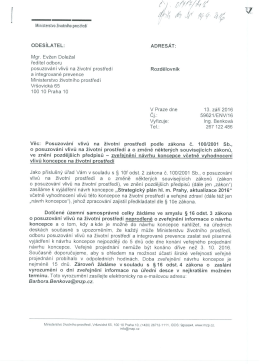 MŽP - Posuzování vlivů na ŽP, Strategický plán hl. m. Prahy