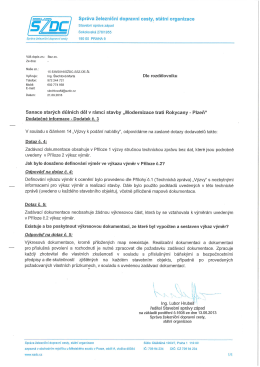 Dodatek č. 3